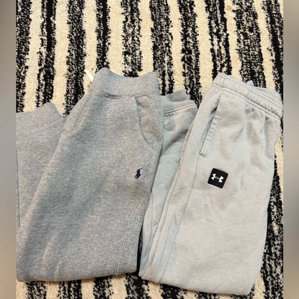 Boys polo & under armour bundle youth medium